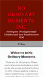 Mobile Screenshot of noordinarymoments.com